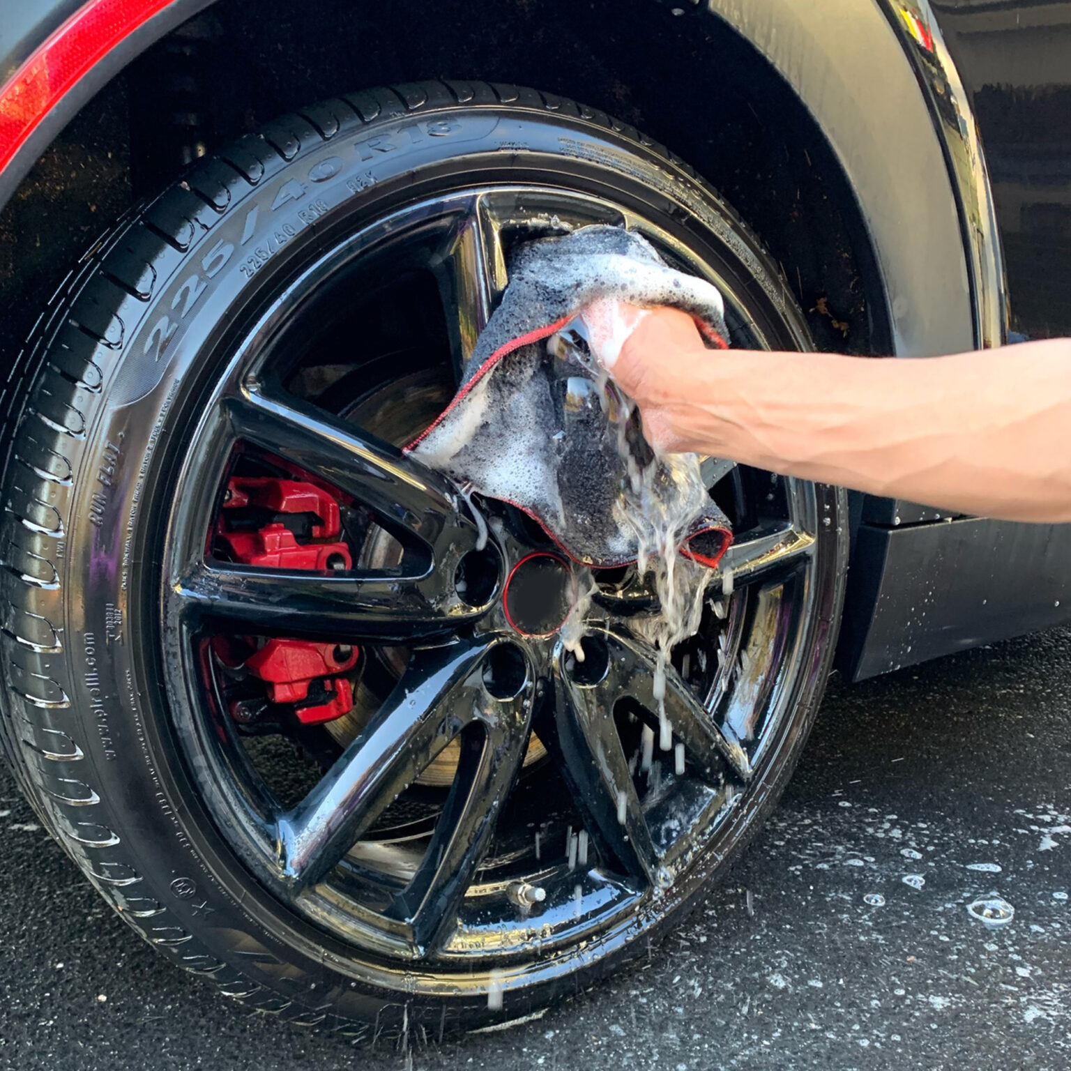 Scrubber Car Wash Pad Microfiber Scrubber Wash PadPlatinum Series Auto