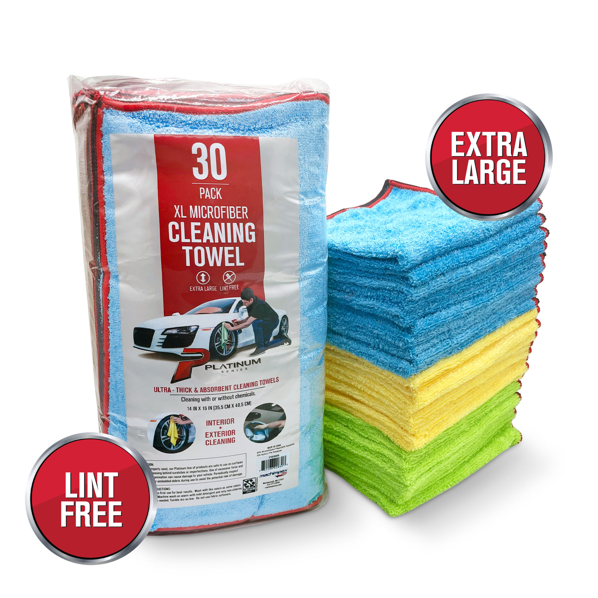 160x60cm Extra Large Microfiber Towel Deluxe Soft Car Wash Drying Cleaning Cloth 