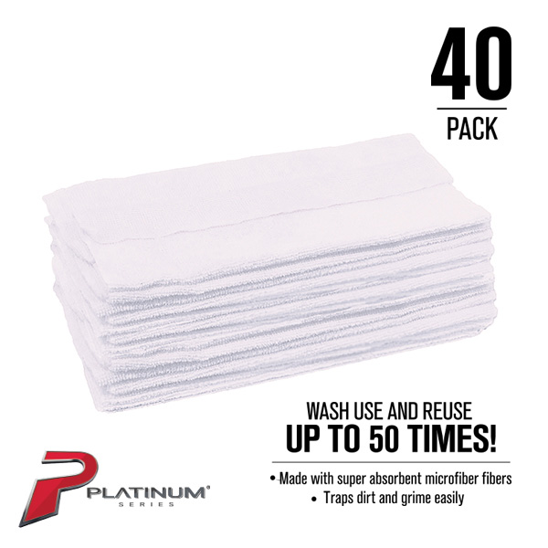 Platinum Series XL Multi-Purpose Microfiber Towels, 30 PK 